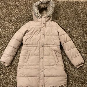 Hollister Faux Fur Puffer Jacket